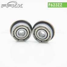 F623ZZ bearings. Bearings. Casters. Wheels. Spot wholesale flange bearings with ribs 3x10x4x11.