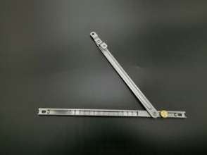 Advanced swing door and window wind brace / SUS304 stainless steel 18 square 2 connecting rod / 12 inch wind brace 18 wide / wind brace
