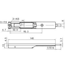 Foshan factory produces aluminum alloy doors and windows with heat-insulated bolts for broken bridge doors and windows / light and dark bolts / world bolts FB-002