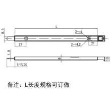 Foshan factory door and window accessories bolt / world bolt / zinc alloy bolt / folding door bolt lock / bolt FB-004