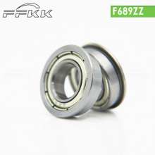 Supply flange bearings .Bearings. Casters .Wheels .Hardware tools .F689ZZ 9 * 17 * 5 * 19 with ribs Excellent quality Zhejiang factory direct supply