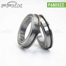 Supply flange bearings. Bearings.  Casters.  Wheels.    Hardware tools.  F6805zz flange thin-walled bearings 25x37x7x40 bearing manufacturers direct supply