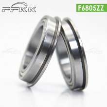 Supply flange bearings. Bearings.  Casters.  Wheels.    Hardware tools.  F6805zz flange thin-walled bearings 25x37x7x40 bearing manufacturers direct supply