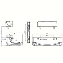 Factory Outlet Luxury Aluminum Door Handle / Heavy Duty Sliding Door Handle Mobile Door Handle / Multiple models available DL-008