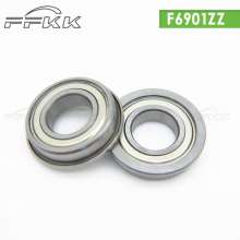 Flange bearings. Casters. Wheels. Hardware tools. F6901ZZ with rib bearings 12 * 24 * 6 * 26.5 Zhejiang z1 quality spot wholesale
