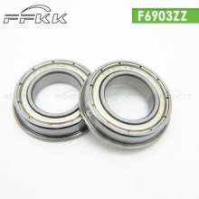 Flange bearings F6903ZZ. Bearings. Hardware tools. Casters. With rib bearings 17 * 30 * 7 * 32.5 Zhejiang z1 quality spot wholesale