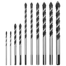 Multi-function drill bit Ceramic wall drill bit Black drill bit Marble drill bit Glass drill bit Tile hole opener Hand drill bit Alloy drill bit Drill set Multi-specification drill bit