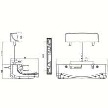 Factory direct door and window accessories / European standard sliding door handle / folding door handle / advanced door handle DL-007
