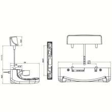 Luxury Door Handle / Sliding Door Handle / Balcony Sliding Door Handle / Door & Window Home Improvement Series DL-008B