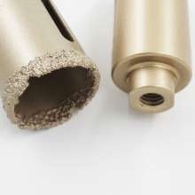 Brazed hole opener Tile hole punch bit Glass hole opener Marble hole extraction Angle grinder bit Brazed granite hole punch M10 bit hole punch