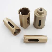 Brazed hole opener Tile hole punch bit Glass hole opener Marble hole extraction Angle grinder bit Brazed granite hole punch M10 bit hole punch