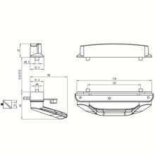 Factory direct sales of new high-end luxury handle / European standard heavy sliding door handle / big handle DL-001