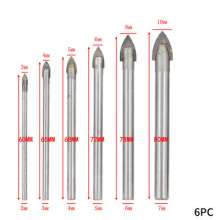 Natural drill bit Glass drill Triangle drill bit Ceramic drill bit Ceramic tile drill bit Round shank drill bit   Slotted drill bit Reaming drill bit 7PC3-12mm