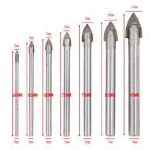 Natural drill bit Glass drill Triangle drill bit Ceramic drill bit Ceramic tile drill bit Round shank drill bit   Slotted drill bit Reaming drill bit 7PC3-12mm