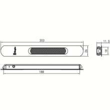 New type straight door lock / sliding door lock / advanced straight line lock / door and window special lock / home sliding door lock SL-001B