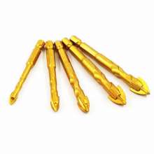 Hex shank drill bit Cross alloy drill bit Triangle drill bit Glass drill bit Ceramic tile drill bit Ceramic drill bit Hole drill bit Thread drill bit Twist drill bit Copper-plated reamer