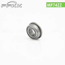 Supply of inch flange bearings. Bearings. Casters. Wheels. Hardware tools. MF74ZZ 4 * 7 * 2.5 * 8.2 with ribs good quality Zhejiang factory direct supply