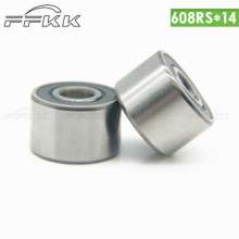 Supply of high-quality non-standard 608RS double row bearings. Bearings. Casters. Wheels. Hardware tools. Height 14mm 8 * 22 * 14 Zhejiang Cixi factory direct supply