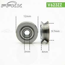 Supply V-shaped pulley bearings. Bearings. Casters. Wheels. Hardware tools v623zz 3x12x4 precision size factory direct supply