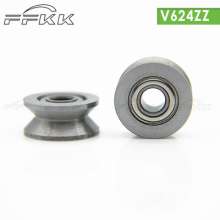 Supply V-shaped pulley bearings.  Casters. Wheels.    Hardware tools. V624zz 4x13x6 non-standard 624 precision size factory direct supply