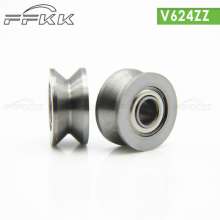 供应V型滑轮轴承  脚轮 轮子 五金工具 V624zz 4x13x6 非标624精密尺寸 厂家直供