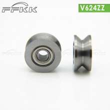 供应V型滑轮轴承  脚轮 轮子 五金工具 V624zz 4x13x6 非标624精密尺寸 厂家直供