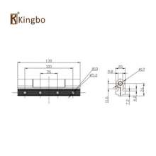 75 80 profile folding door hinge / aluminum alloy door hinge hinge / folding door hinge hinge hinge PH-1491