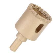 Brazed hole opener Marble hole opener Emery hole opener Glass hole opener Tile hole opener Triangle shank hole opener All-ceramic stone reamer Hole drill Hole drilling artifact