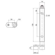 Factory direct broken bridge aluminum alloy folding door supporting hinge / folding door positioning wheel / door and window special pulley PH-1444