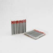 Round shank drill bit Triangle drill 6mm drill bit Wall drill bit Glass drill bit Ceramic tile drill bit Ceramic drill bit Glass drill hole drill High-efficiency wall drill bit