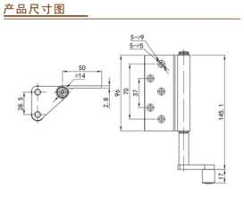 铝合金断桥折叠门下定位轮折叠合页/  折叠门下定位轮静音定位轮PH-1430