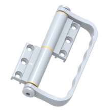 Factory direct folding door sliding door sliding door hinge with handle / aluminum alloy broken bridge folding door hinge handle PH-1408