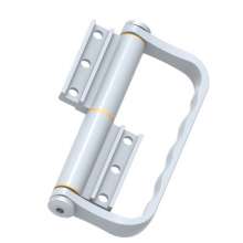 Factory direct folding door sliding door sliding door hinge with handle / aluminum alloy broken bridge folding door hinge handle PH-1408
