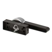 Factory direct high-end crescent lock / aluminum alloy crescent lock / luxury aluminum alloy door and window lock sliding window lock CS-002