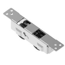 New heavy-duty push-pull pulley / professional production of high-end pulley / aluminum alloy door stainless steel wheel double-wheel pulley R-003