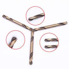Bo Lion 6542 Double-head Twist Drill Twist Drill Bit Fully Grinded Stainless Steel Special Drilling Metal Steel Plate Aluminum Alloy Perforated Drill Nozzle Twist Drill Bit Twist Drill Nozzle Stainles