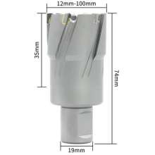 Carbide drill bit Hollow drill bit Stainless steel drill bit Perforated metal drill bit Thick steel drill bit Alloy opening drill bit Magnetic drill bit Drilling magnetic drill bit