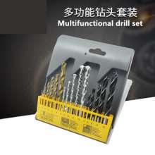 Multifunctional electric drill accessories drill bit set drill bit woodworking drill twist drill construction drill   Mixed set of 16PC auger bits