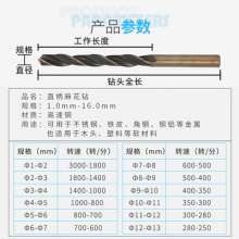 HSS material drill bit twist drill bit 9341 stainless steel drill bit aluminum alloy drill bit metal drill bit electric drill bit high speed steel drill bit straight shank drill bit straight shank twi