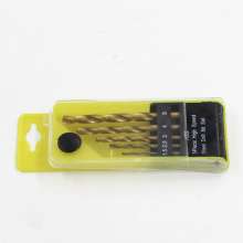 Titanium-plated drill bit Twist drill bit HSS drill bit High speed steel drill bit Reaming drill metal drill bit Iron plate drill bit Opener drill bit Set drill bit Aluminum alloy drill bit Drilling d