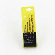 Titanium-plated drill bit Twist drill bit HSS drill bit High speed steel drill bit Reaming drill metal drill bit Iron plate drill bit Opener drill bit Set drill bit Aluminum alloy drill bit Drilling d