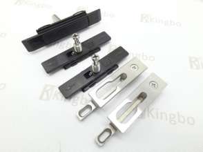 Heavy-duty sliding door lock point lock seat / precision cast stainless steel lock bag / sliding door lock point lock seat five-piece set PJT-008