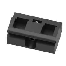 Factory direct door and window hardware accessories / aluminum alloy door and window hardware accessories / under suspension adjustment lock seat / support block PJ-014