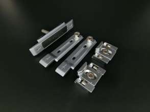 High-end door and window casement 5-piece set / 23K slot casement window five-piece set / Zinc alloy casement window lock bag / lock point PJT-003