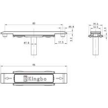 门窗T字连接器 / 平开门窗T字连接器/ 锌合金T字件/T 字连接器/ T锁PJ-003