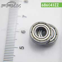 Supply mini-bearing 686zz (4) casters. Bearings. Wheels. Hardware tools. 6x13x4 height 4mm high quality Zhejiang factory direct supply