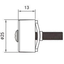 Factory direct hardware door and window accessories / TT-95 sliding door / crash block PJ-011