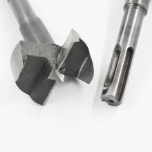 Electric hammer drill bit Woodworking hole puncher Impact drill bit Woodworking wood drill bit Punching tool Furniture door hinge opening Reaming round shank drill 35mm drill bit