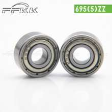 供应微型轴承  脚轮 轮子 五金工具 695（5）ZZ 5*13*5 高度5mm 浙江宁波工厂直供