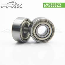 供应微型轴承  脚轮 轮子 五金工具 695（5）ZZ 5*13*5 高度5mm 浙江宁波工厂直供